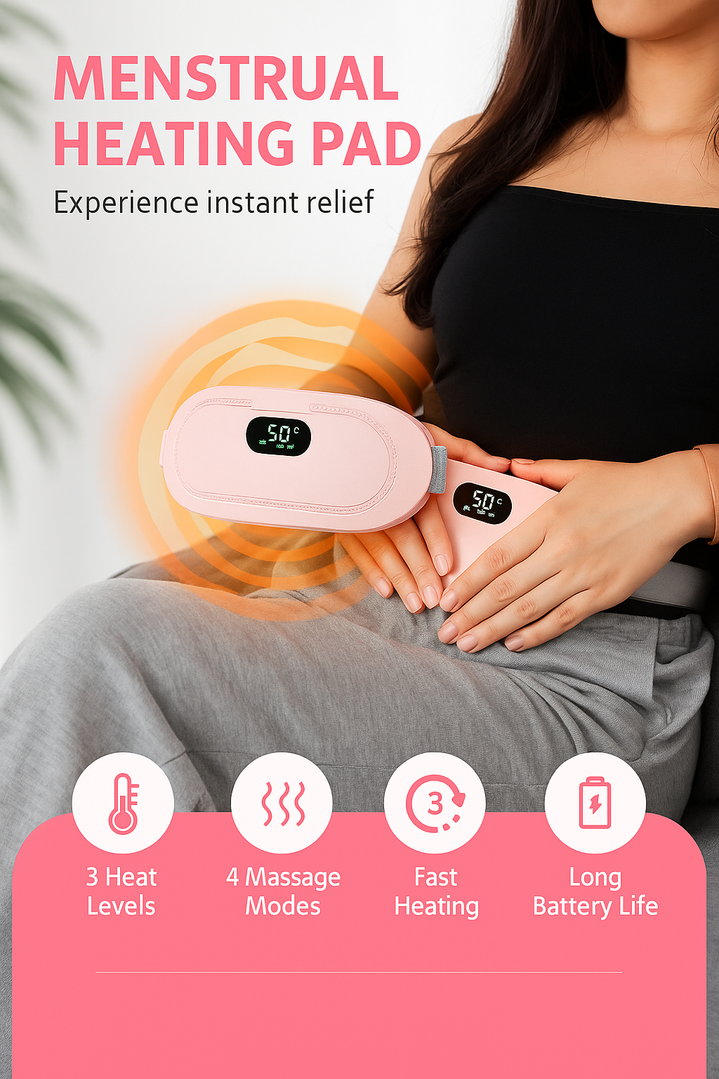 Cubbora™ Heat & Massage Belt